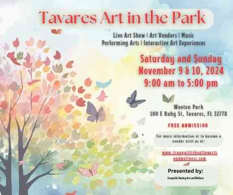 Tavares Art in the Park 2024